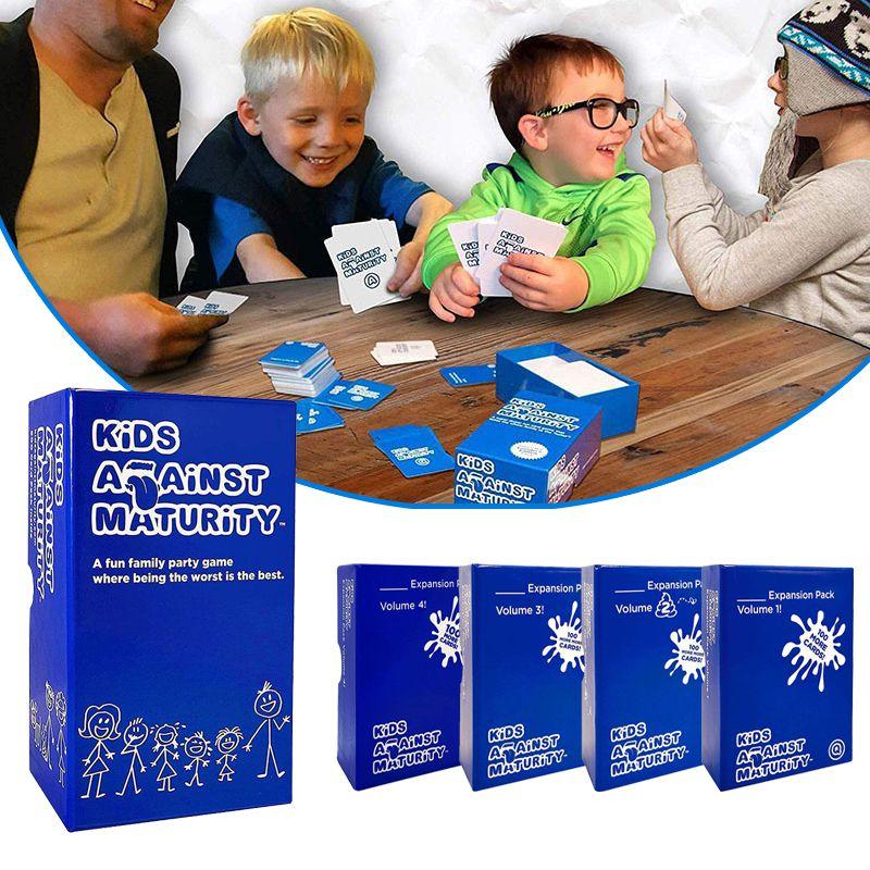 Fun-filled Kids Against Maturity Card Game For Friends And Family Parties