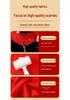 Large Red Scarf with Custom Logo Embroidery for Year-End, Spring Festival, Event Opening, Anniversary