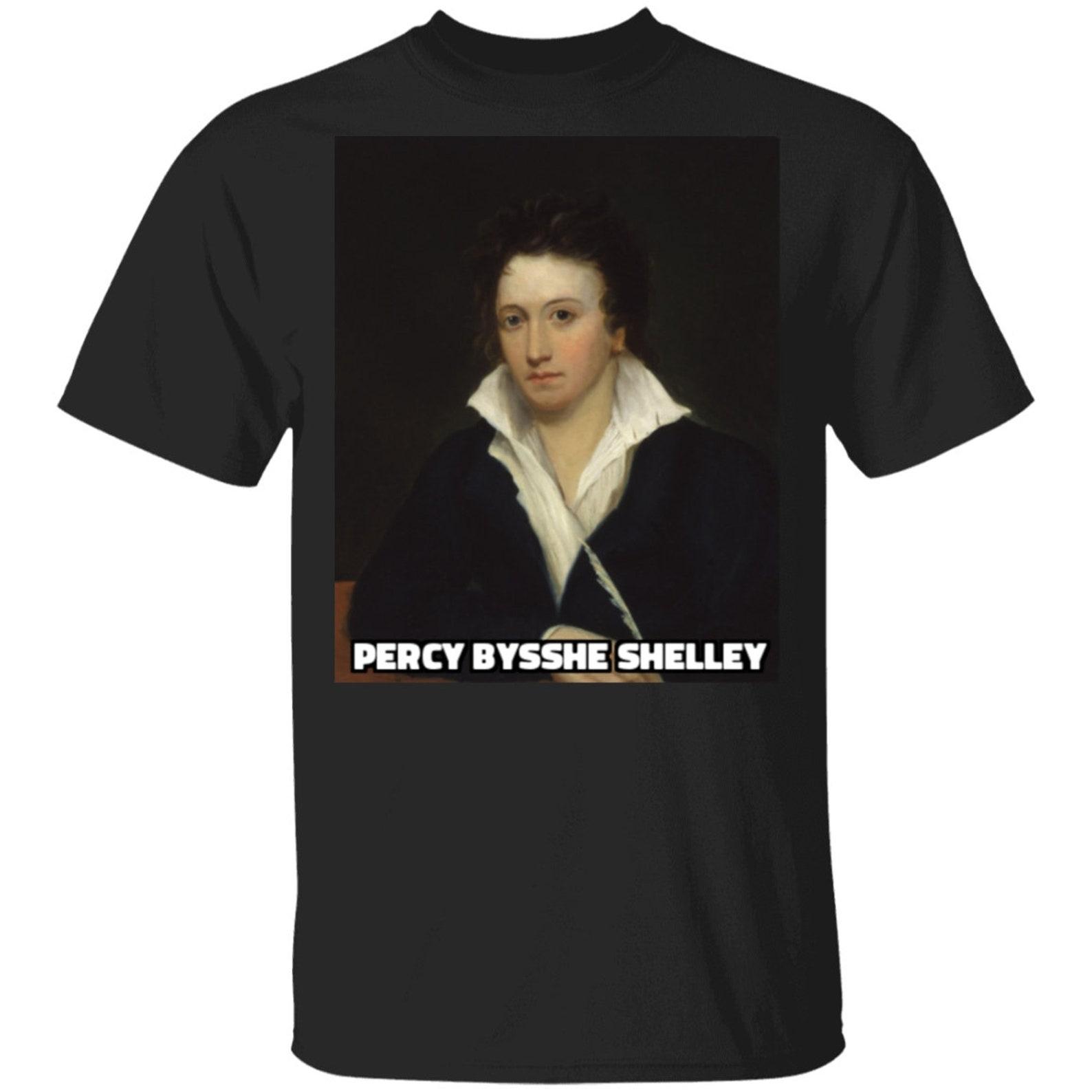 Percy Bysshe Shelley English Lyrical Poet G500 5.3 oz. T shirt 3XL