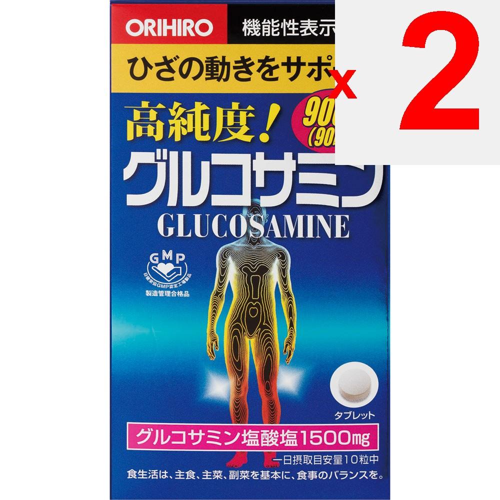 Orihiro High-Purity Glucosamine Tablets Value Size 900 Tablets Joint & Muscle Relief Glucosamine
