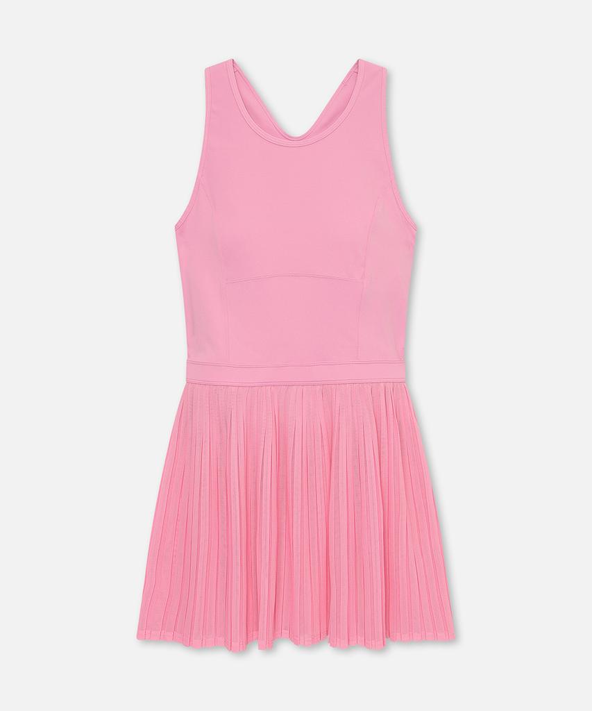 Wilseun Pleated Mesh Dress W (2 Colors)