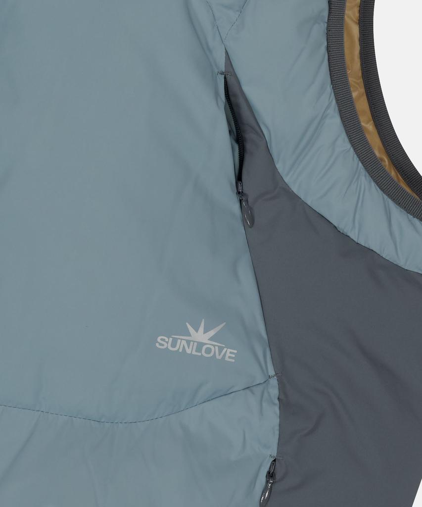 Sunlovetour Turbo Reversible Down Vest Blue