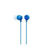 Sony MDR-EX15LPLI In-Ear Canal Earphones Closed-Type 80% Sound Leakage Reduction Blue