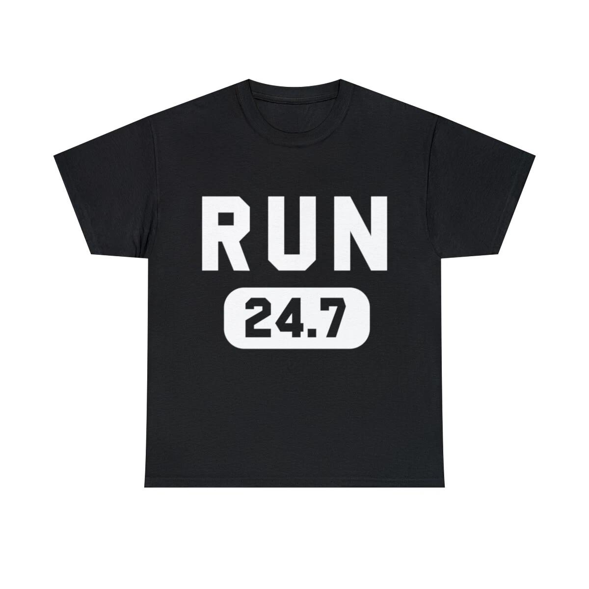 

Футболка с графическим принтом Run 24.7, S-5XL L