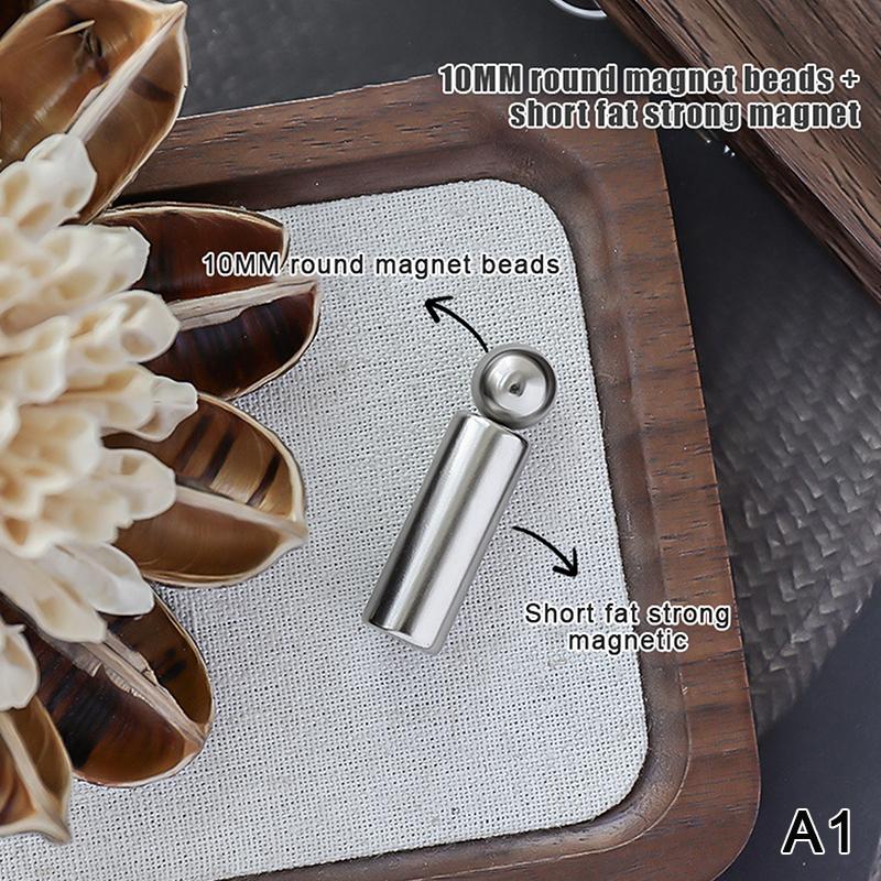 Nail Art Nail Magnetic Stick Cat Eye Magnetic Ball Double End Uv Gel Magnet Tools Manicure Design Tools Glitter Effect Diy