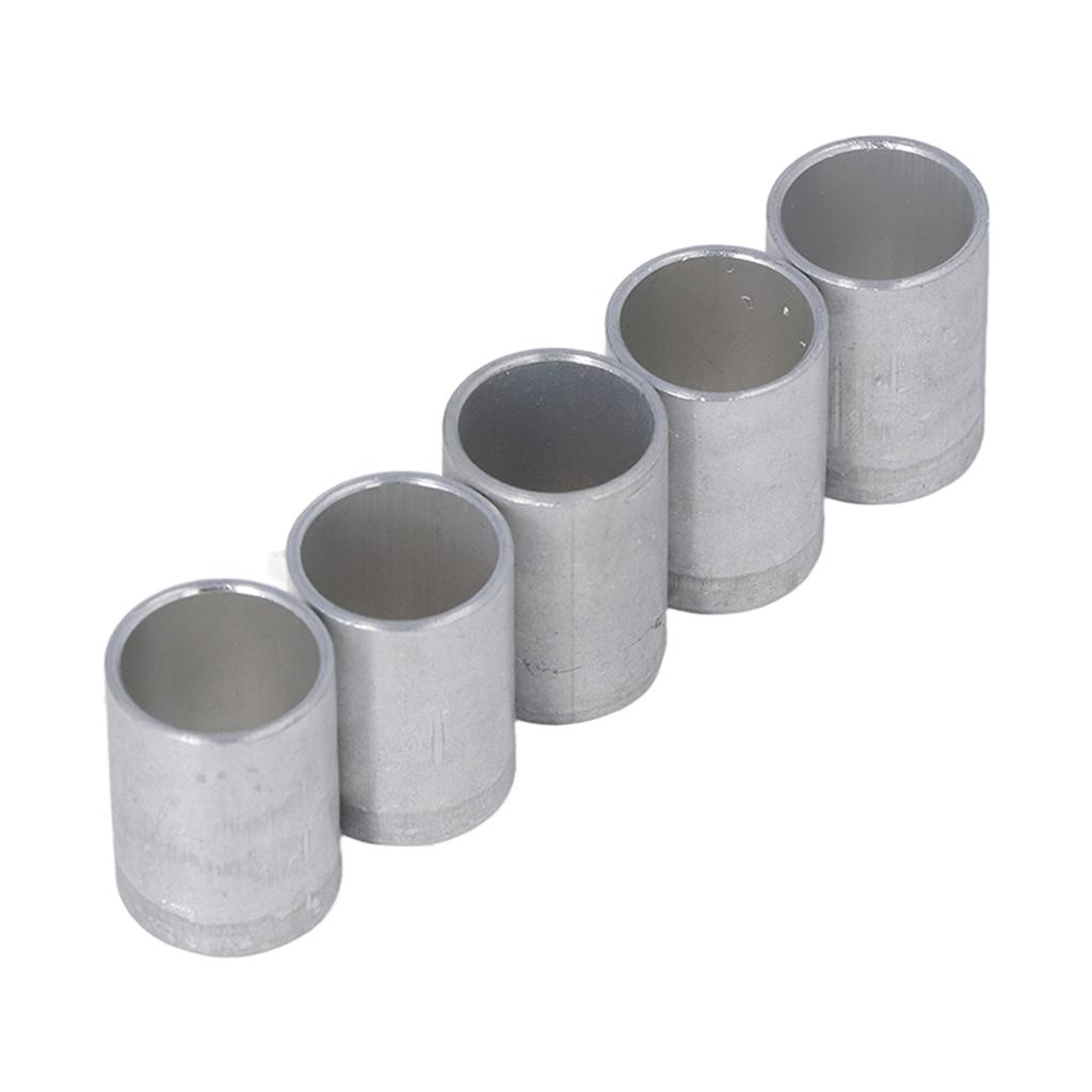 20 Pcs Conditioning Joint Cover Aluminum AC Hose Tube Connector Cover Pipe Fitting