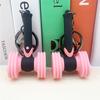 Mini Kpop Pink Love Hammer Lightstick Keychain for Car Accessories Key Chain Keychains Women Doll Keyring Pendant Holiday Lovely Gifts