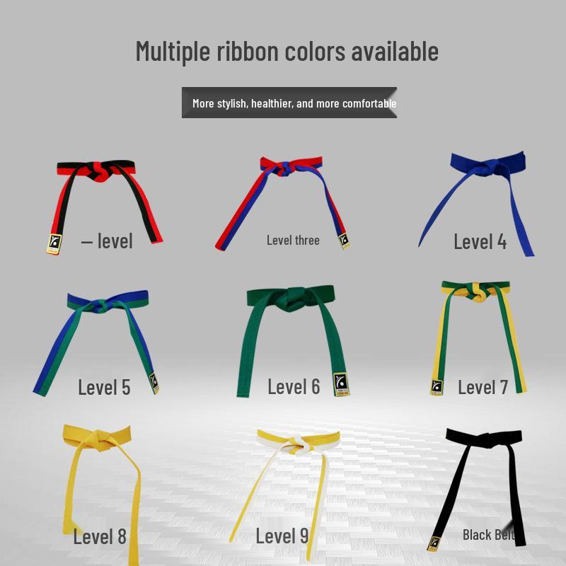 Children's Taekwondo & Karate Uniform - Beginner Long/Short Sleeve Dobok for Professional Training
