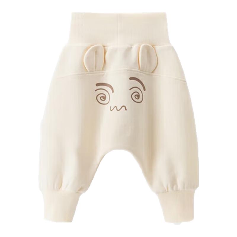Guaiqi Bear Baby Fleece Harem Pants 80