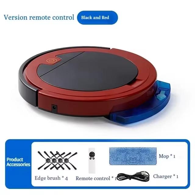 NEW USB Quiet Remote Control Sweeping Robot Vacuum Cleaner Mopping 4 In 1 Wireless Smart  2800Pa Dragging Cleaning Sweep Floor
