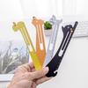 19cm Metal Bookmark Ruler Cartoon Shape Adorable Not Easily Deformed Measuring Scale Ruler Book Holder Clip Home School Supplies