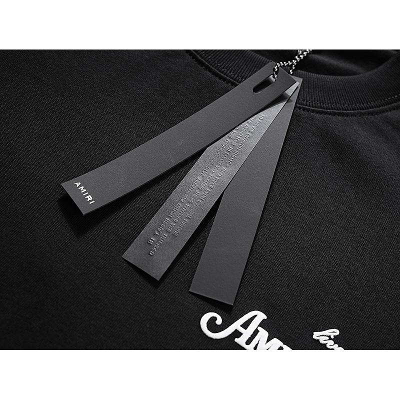 2068 Amiri 2025 Sommer Neu Herren- und Damen Locker Hochwertige Baumwolle Übergröße T-Shirt Partner-T-Shirt