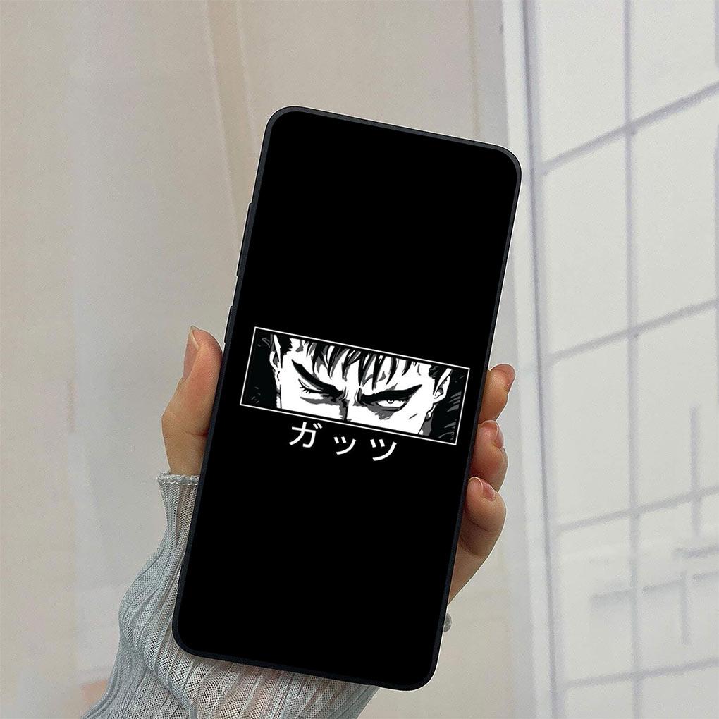 Berserk Guts Soft Cover for VIVO Y20 Y21 Y33S Y20i Y02 Y16 Y22S Y27 Y21T Y33T Y35 Y36 Y53S Y70 Y76 Y77 Y78 Casing Phone Case