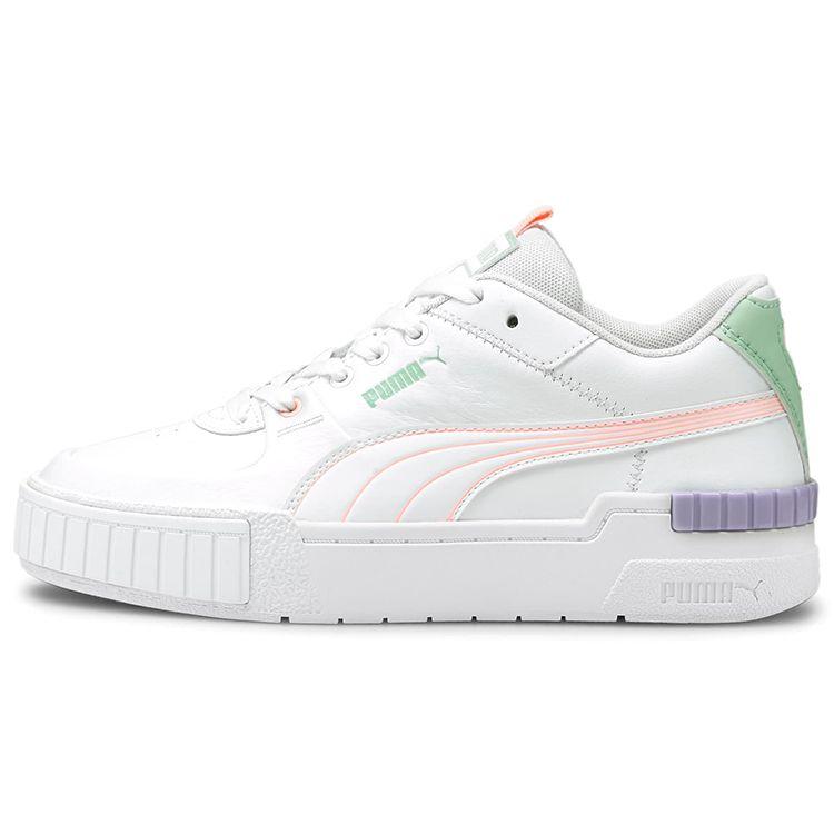 Puma Cali Sport Pastel Mix White Pink Green Purple Women 37505101 EU 35.5