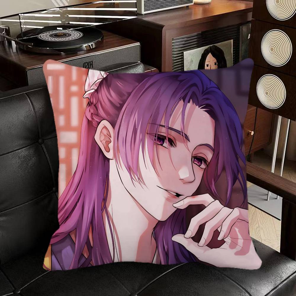 Maomao Anime The Apothecary Diaries  Pillow Case Square Pillow Bedroom Sofa Leisure Comfort Cushion Car Home Decoration