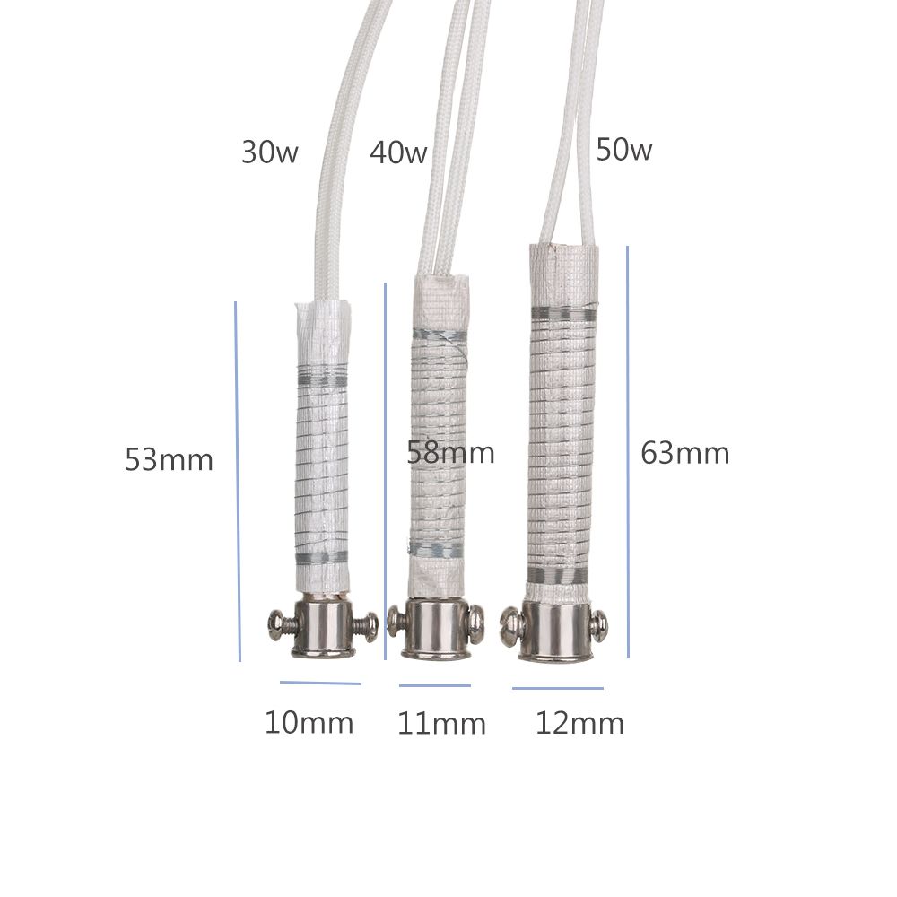 1Pcs 220V 30W40W60W Soldering Iron Core Heating Element Replacement Welding Tool Metalworking Accessory Durable Weld Equipment