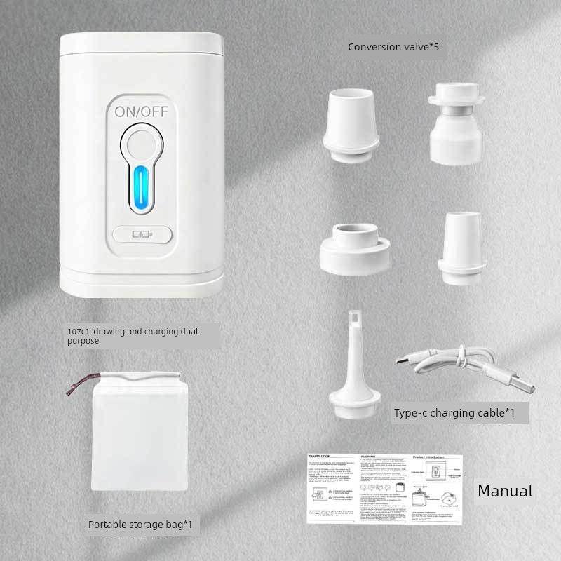 Jiajiale Vacuum Compression Bag Vacuum Storage Bag Electric Vacuum Pump High-Power Plug-In New Model