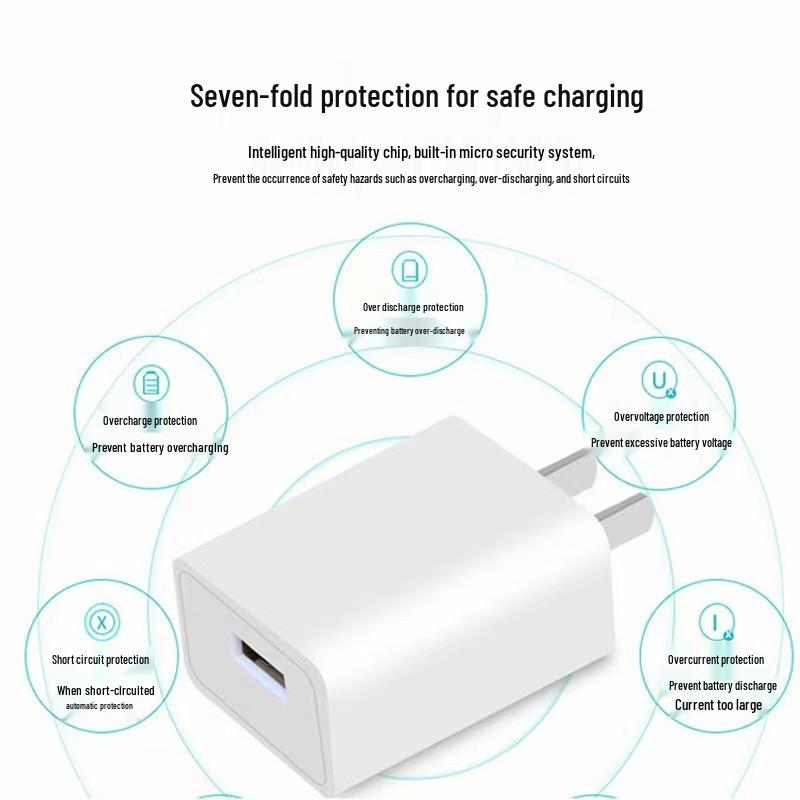 5V2A Mini Charger Head for Apple & Huawei with China Standard Certification