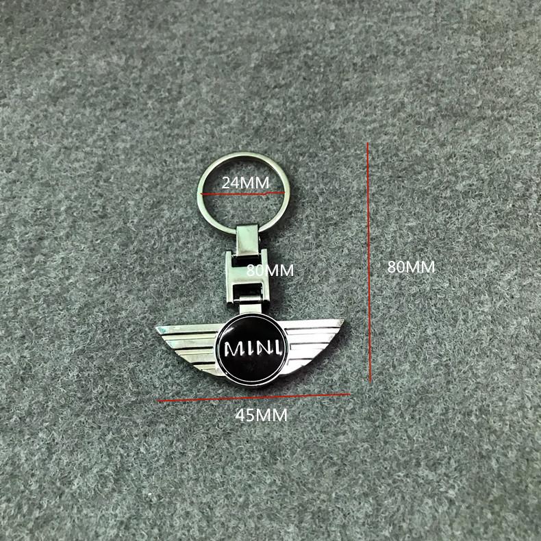 Car Keychain Car Emblem Gift With Key Ring Auto Accessories For BMW 525d 520d 528d 530d 535d 550d 5 Series E39 E60 E61 F10 F11 E87 E90