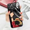 Case for iPhone 17 Pro Max 16 12 15 Plus XR Air 11 13 8 14 Glass Phone Cover OneS P-ieceS LuffyS
