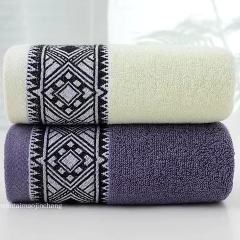 

Хлопковое бытовое полотенце для взрослых мужчин, специальное для мытья лица, полностью хлопковая линия, утолщенное, удлиненное, быстросохнущее банное полотенце 34X73cm