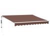VidaXL Auvent rétractable automatique marron 300x250 cm 3215375