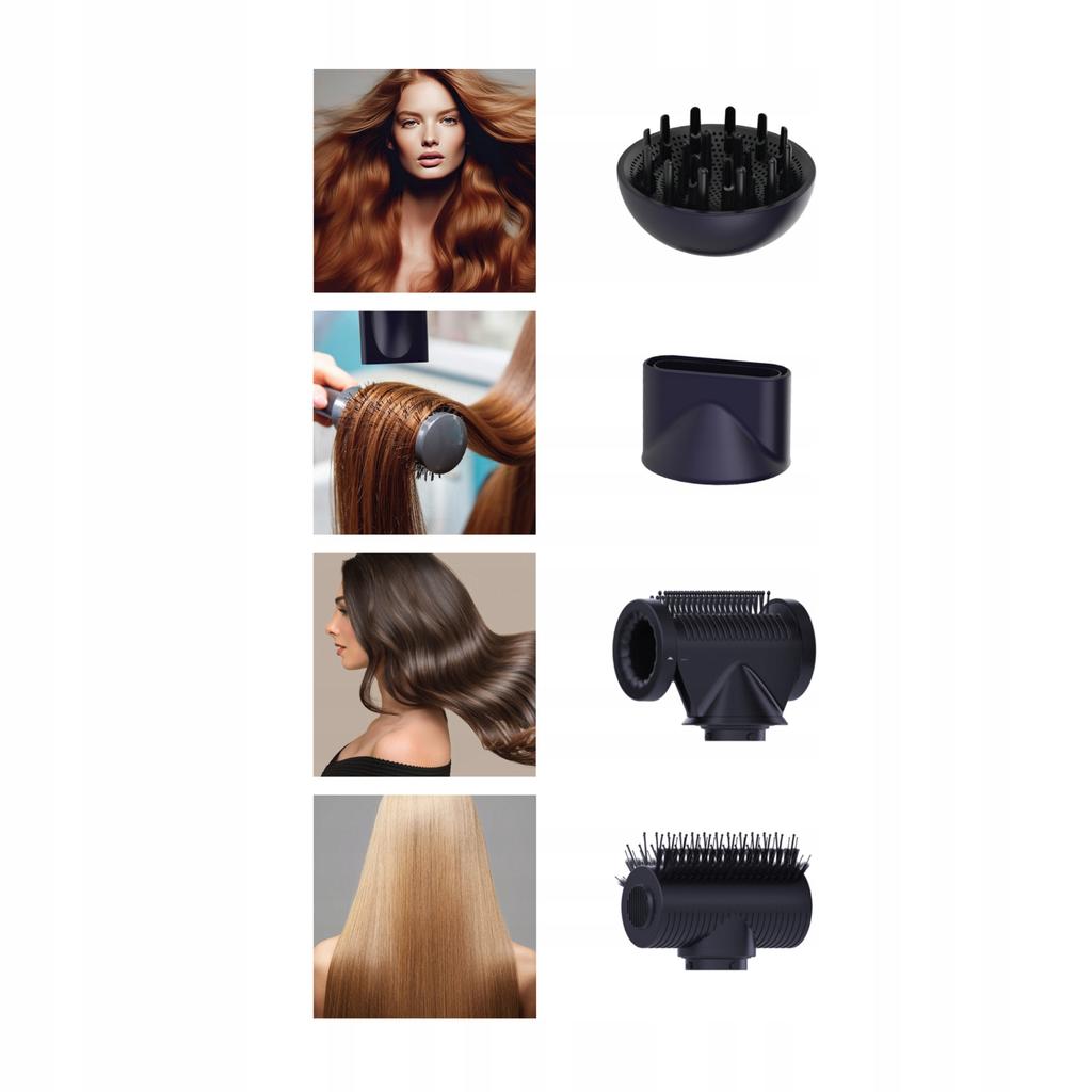 STELLA WEBBER 2000W 4-in-1 Hair Dryer with IONIZATION and Regulation
