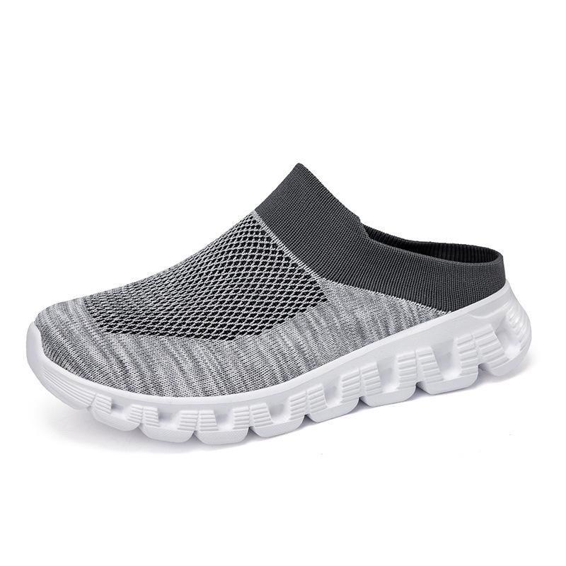 Summer couple breathable and lightweight outsole sneakers fly-woven socks shoes Xiyin
