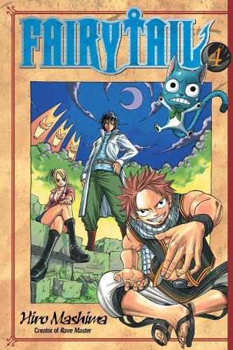 Fairy Tail 4 by Hiro Mashima Paperback Book 9781612622798