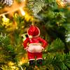 Funny Santa Butt Christmas Ornament 2D Naked Butt Santa Claus Hanging Decoration Naughty Gifts for Xmas Party Decor