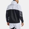 Under Armour Recover Legacy Colorblock Zip Hoodie Long Sleeve Jacket Men Tops Black 1353370-100