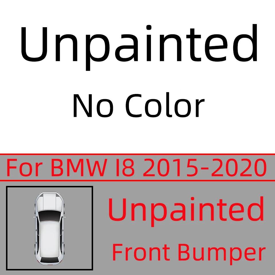 For BMW i8 2015-2020 I12 LCI I15 High Quality Front Bumper Towing Eye Hook Cover Lid Custom Painted White Grey Black 51117372145