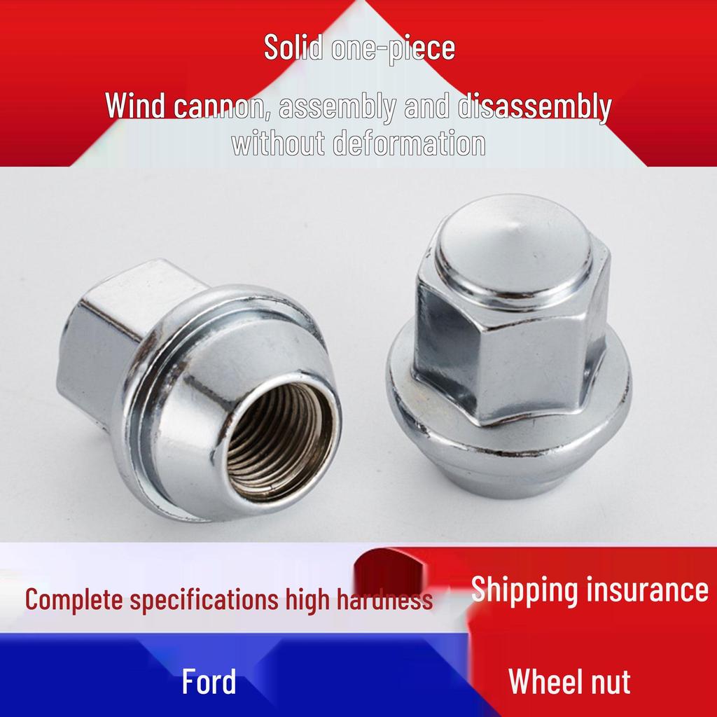 Compatible Hub Cap Nut for Ford Focus, Escape, Mondeo, Escort, Everest, Edge