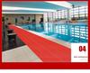Rutschfeste PVC Hohl Badezimmerbodenmatte - Willkommen Fußmatte & Schwimmbadteppich