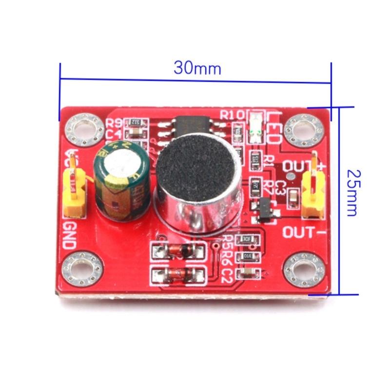 Tall Sensitivity Vocal Control Time Delay Change Component Transducer For DIY Projects 3 9V 1.5A