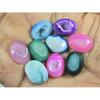 13X18MM Natural Window Druzy Agate Oval Cabochon Loose Gemstone 09 Pcs Lot C-3703