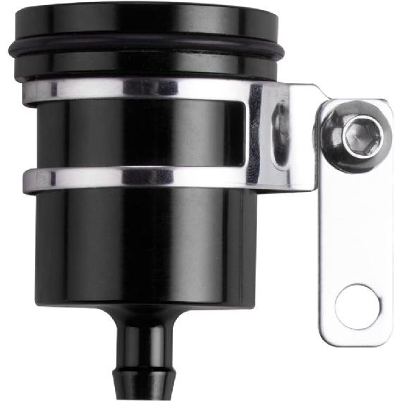 Motorcycle Brake Fluid Reservoir Aluminum Alloy Universal Motorcycle Brake Cylinder Fluid Reservoir Motorbike Rear Front Clutch Tank Oil Fluid Cup чёрный