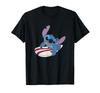 Disney Lilo Stitch Happy Stitch Surfing Big Bust Portrait & T-Shirt