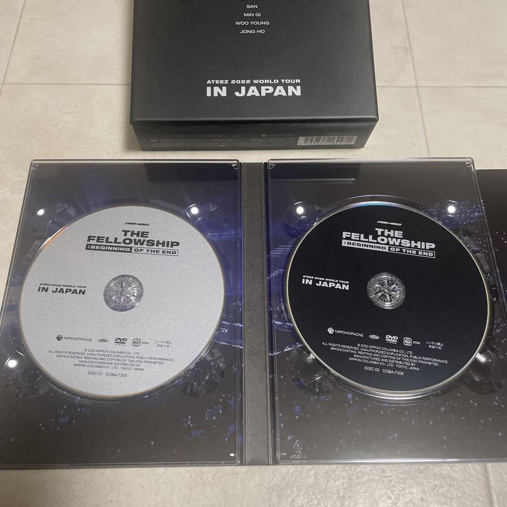 [USED] Final price reduction ATEEZ THE FELLOWSHIP JPAN2022DVD