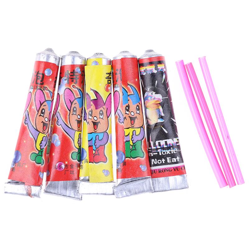10ks Bubble Glue Dětské hračky s foukacími bublinami pro děti Vesmírná balónková hračka