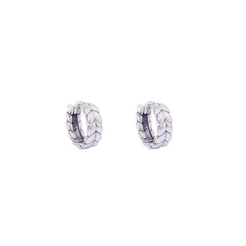 Retro Wheat Earring: Elegant Women's Light Luxury, Unique High-End Design, Trendy and Fashionable Ear Jewelry