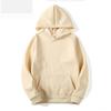 Trend Multi-color Wholesale Heavy Hooded Sweater American Basic Solid Color Versatile Loose Men's Black Hooded Sweater