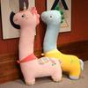 Large Animal Dinosaur Pink Unicorn Doll Plush Toy Doll Girl Sleeping Long Leg Puppet Doll