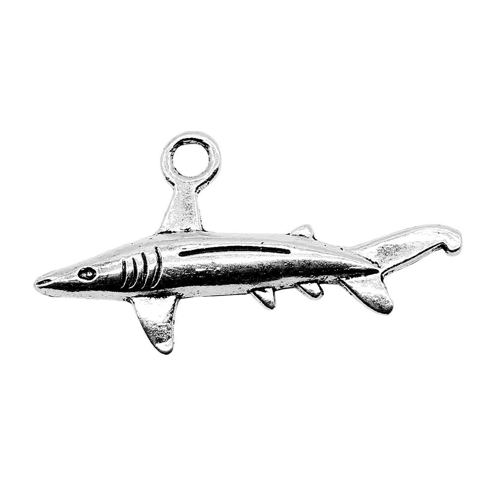 Fisch-Anhänger Vintage Legierung Anhänger Für DIY Schmuck Meeres-Thema Bastelbedarf