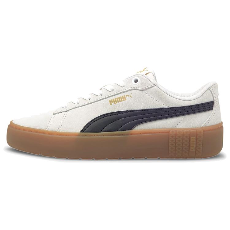 New PUMA Smash Platform V2 Sd 'White Black Gum' Women's 373037-07