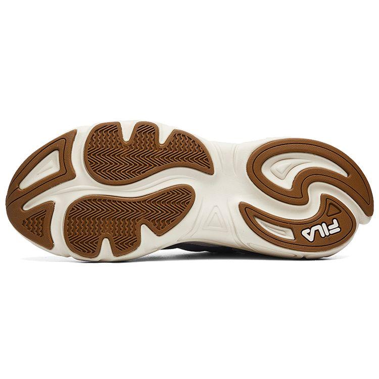 Fila Mars 1 Heart Split Sports Comfortable Low-Top Casual Shoes Men Sneaker Gray Brown White F12M031122FFD