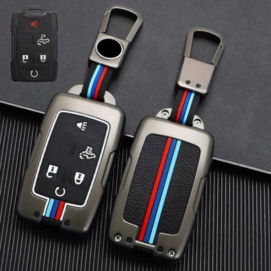 Zinc Alloy Car Key Case Cover For Chevrolet Silverado Colorado Suburban For GMC