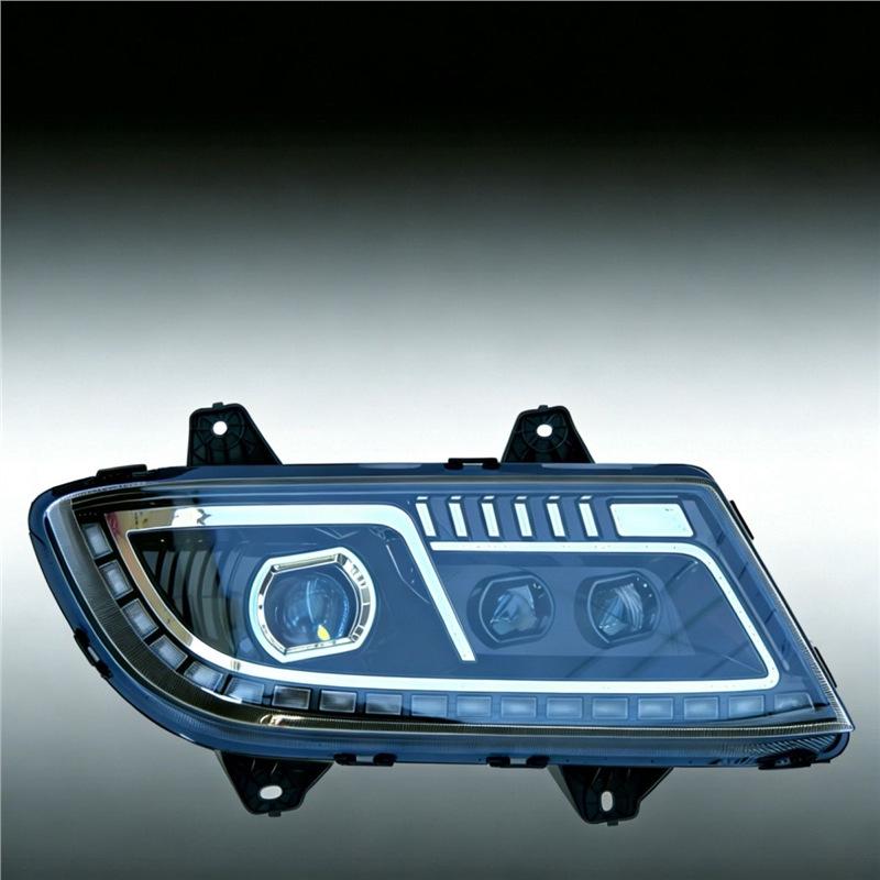 Jiefang JH5 LED Headlight Assembly - Original Car Parts Upgrade Left Laser with Triple Lens