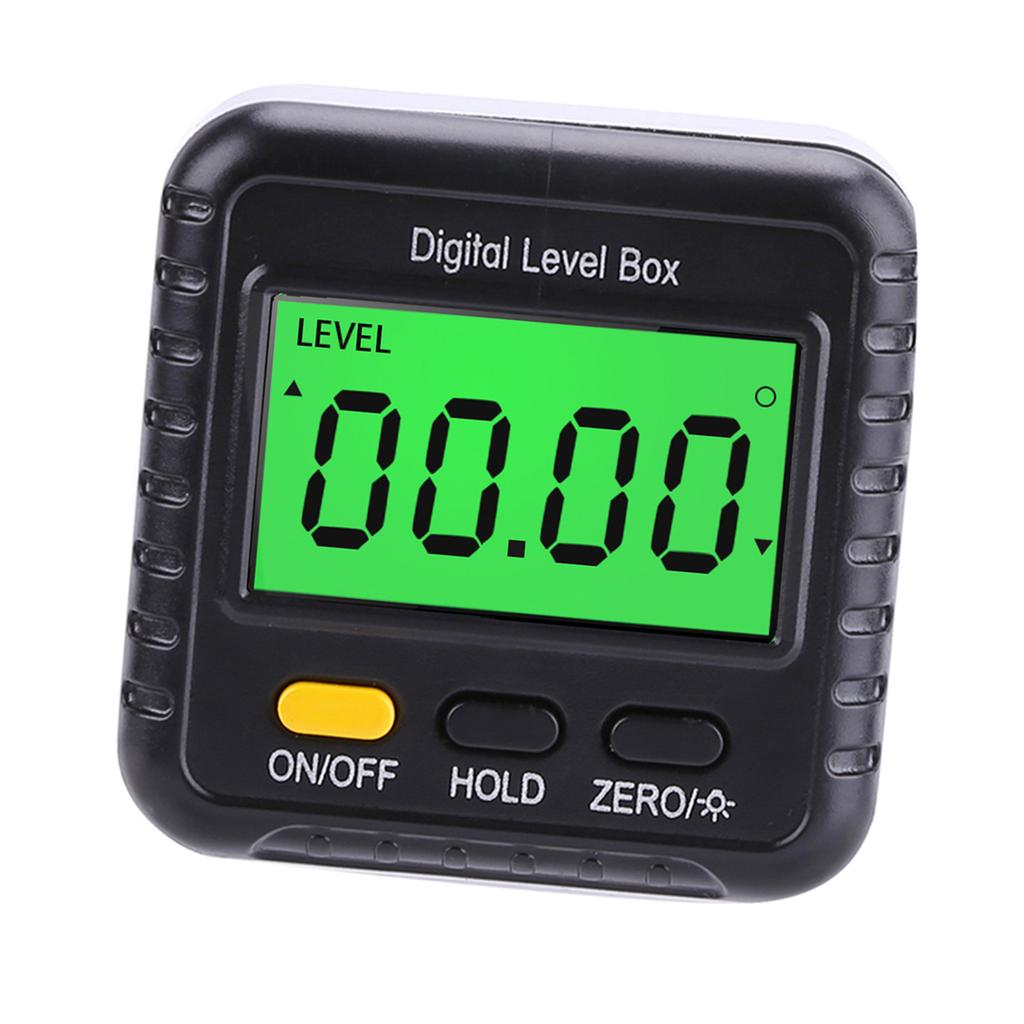 Digital Inclinometer 360 Degree Multi Purpose LCD Display Angle Finder Gauge Angle Measuring Tool for Construction Automobile Repair