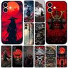 Cover Bushido Samurai Japan Ninja Oni Mask for Motorola Moto Edge 70 60 Fusion NEO Pro G Stylus G56 G96 G52 G04 G05 Case